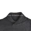 Men's Osmanthus Stitch Shawl Collar Sweatshirt Pullover